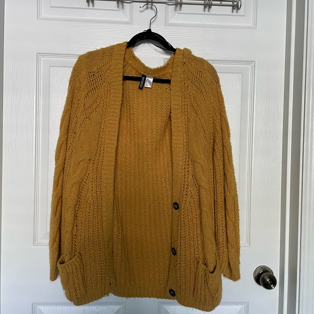 Yellow Cardigan - Divided H&M